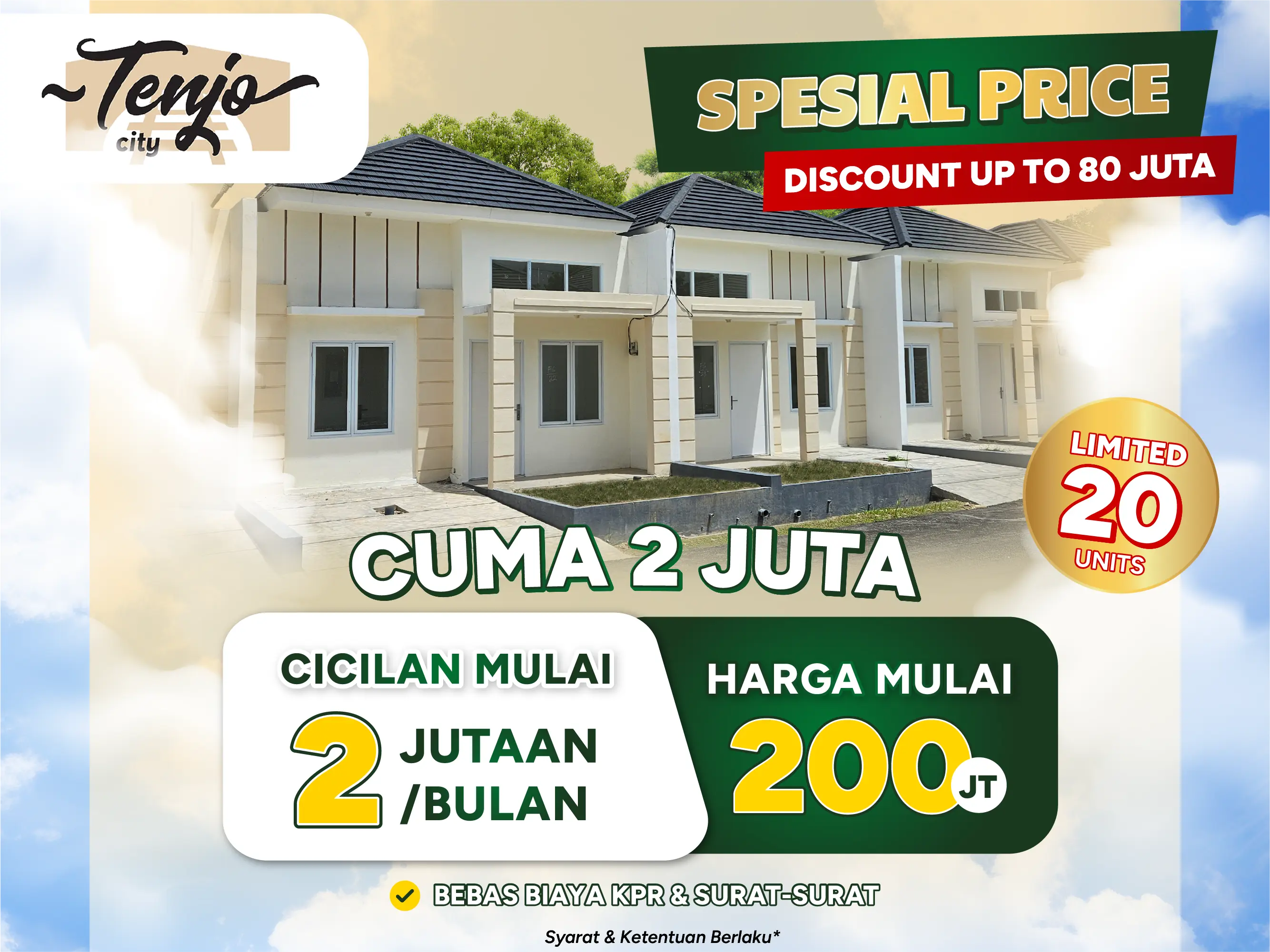 Promo Tenjo City Residence